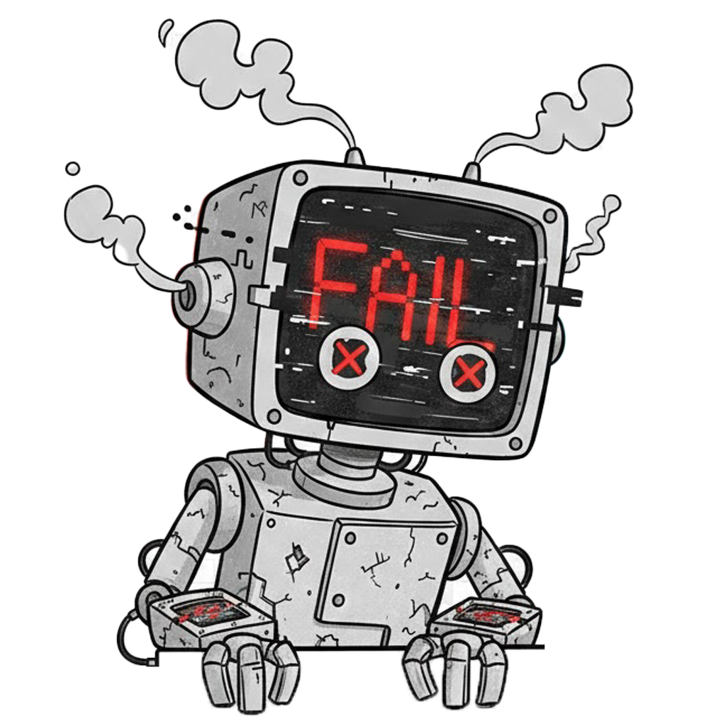 Good Proof Robot showing FAIL - why automations fail without proper verification